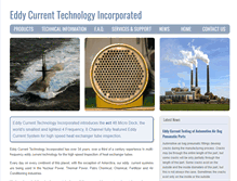 Tablet Screenshot of eddy-current.com